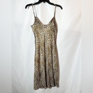 Le Lis Leopard Print Midi Dress